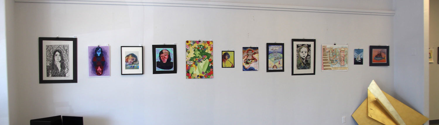 Furnishing Hope gallery displaying Congressional Art Competition entries