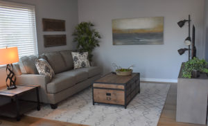 Newly furnished bathroom