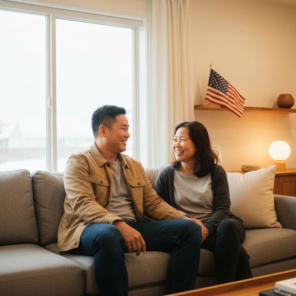 Furnishing Hope volunteers assembling furniture