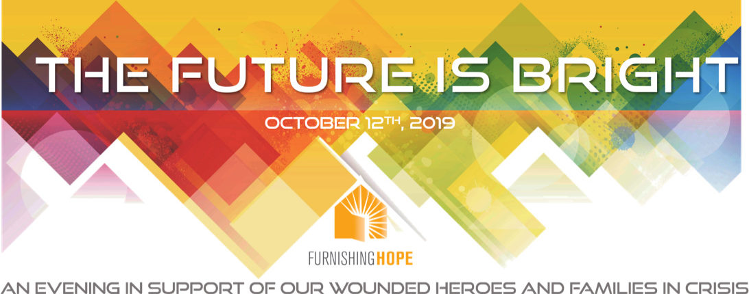 The Future Is Bright fundraising event promotional graphic